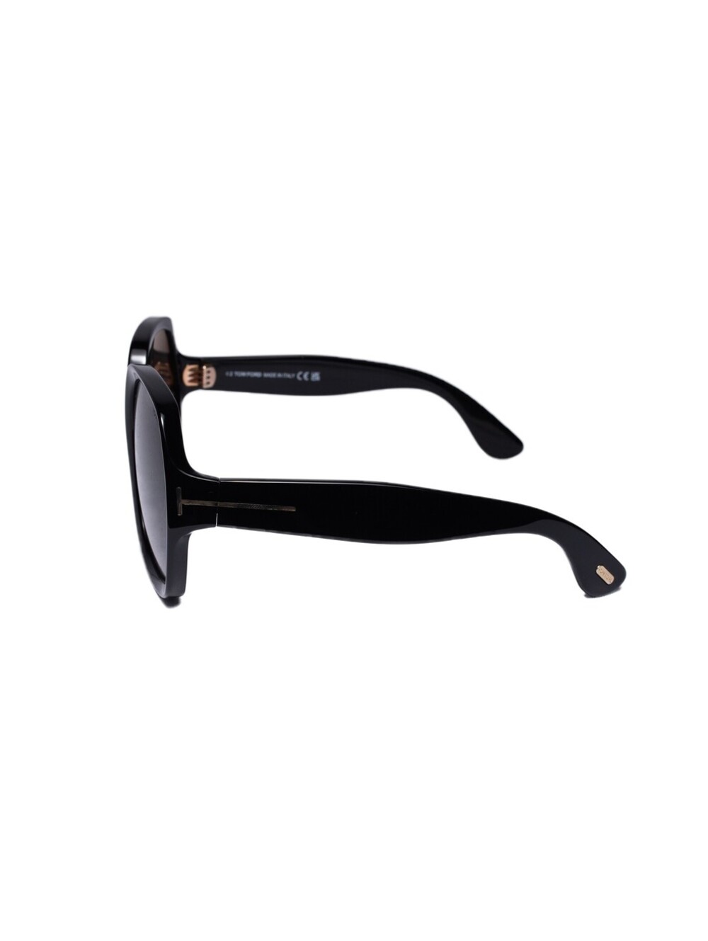 Tom Ford Oversized Rounded Black - Picture 4 of 4